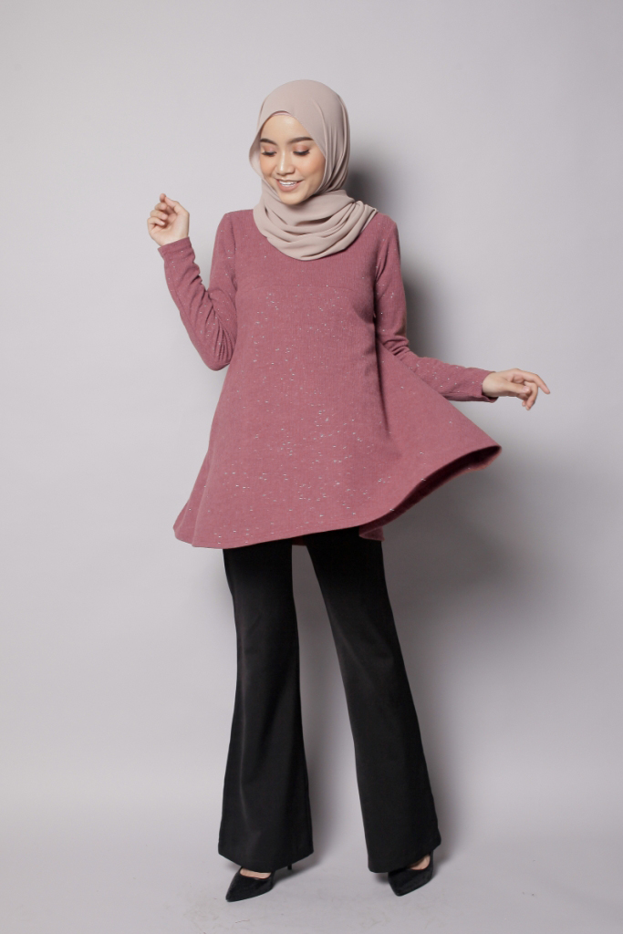 BM71170 GLITTER TOP AS PICTURE