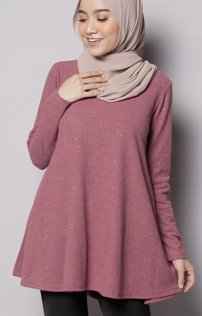 BM71170 GLITTER TOP AS PICTURE