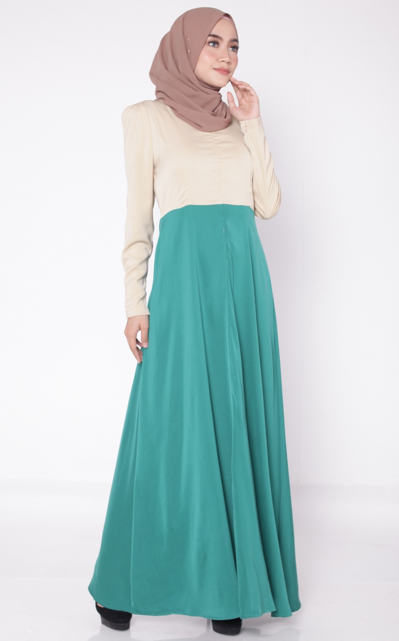 BM71174 FLARE JUBAH GREEN
