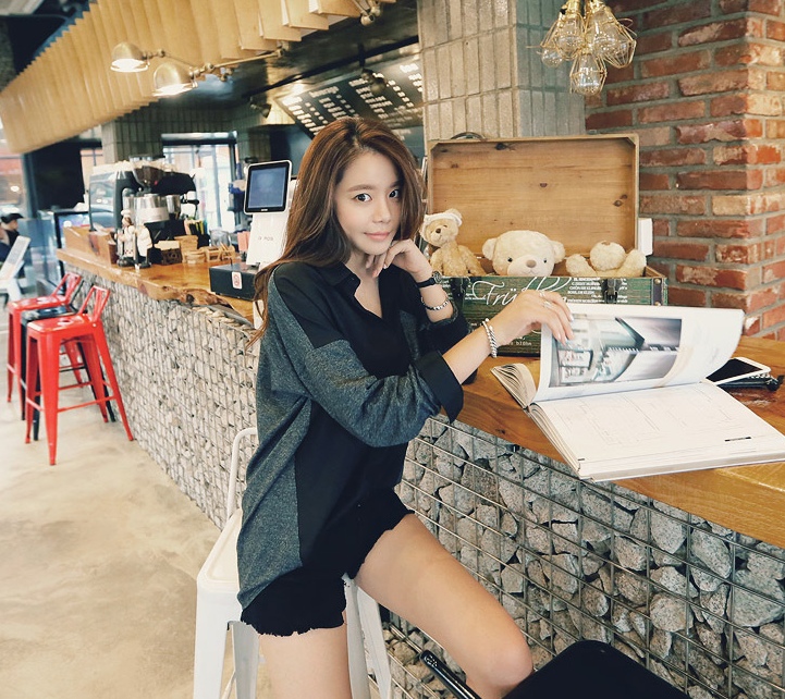 BM71177 CASUAL BLOUSE AS PICTURE
