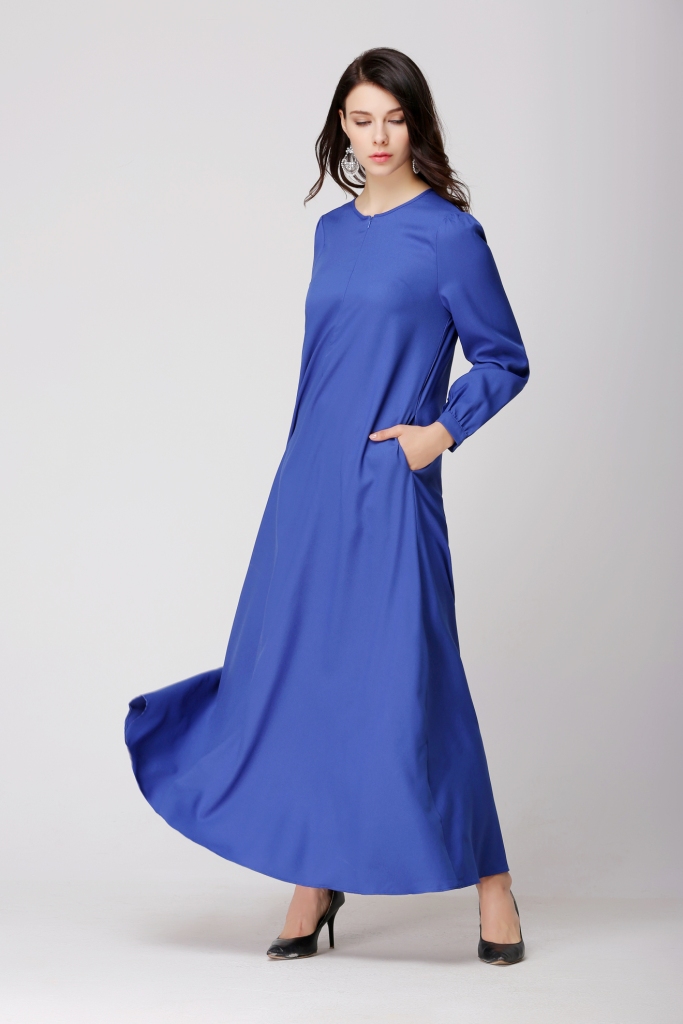BM71188 CASUAL JUBAH BLUE