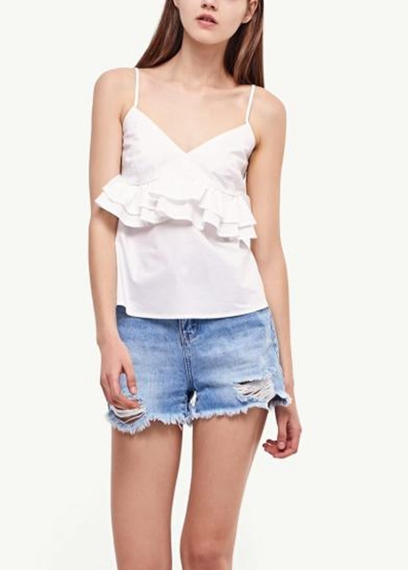 BM71193 SEXY TOP WHITE