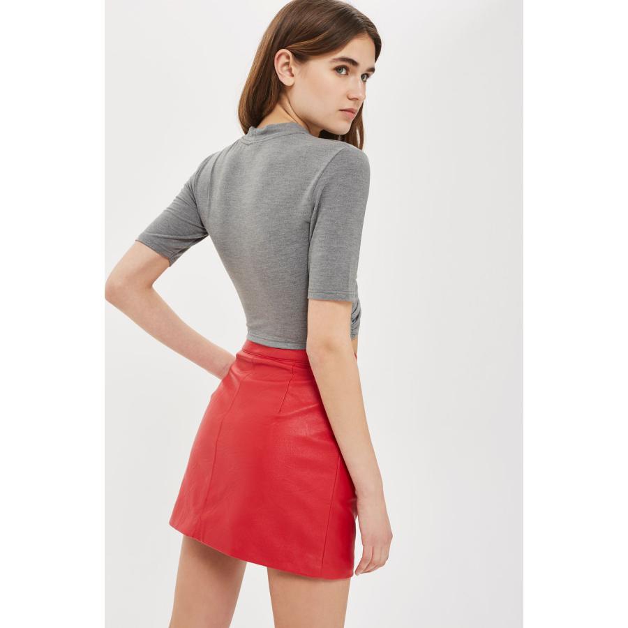 BM71195 SEXY CROP TOP GREY