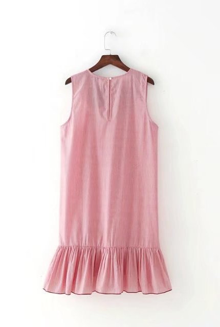 BM71196 SLEEVELESS DRESS AS PICTURE