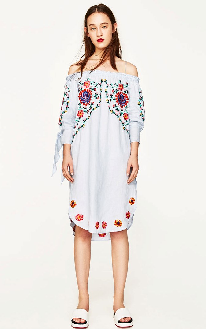 BM71201 OFF SHOULDER DRESS AS PICTURE