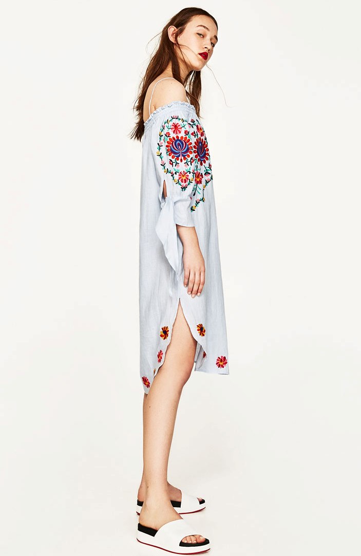 BM71201 OFF SHOULDER DRESS AS PICTURE