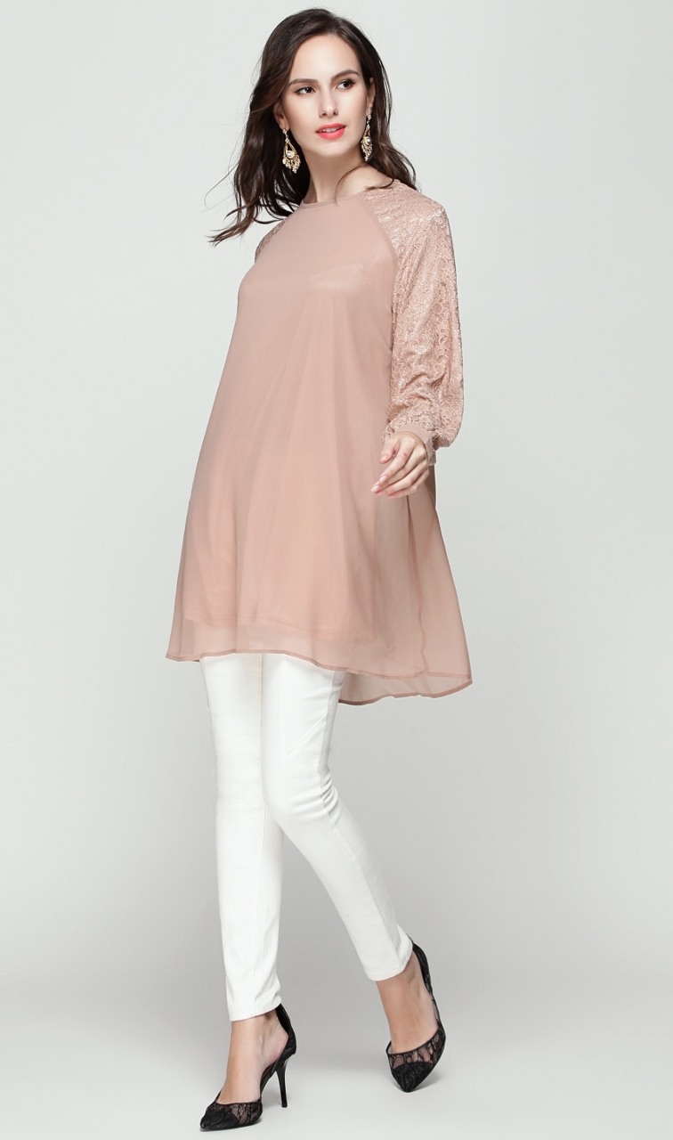 BM71203 WOMEN'S BLOUSE KHAKI