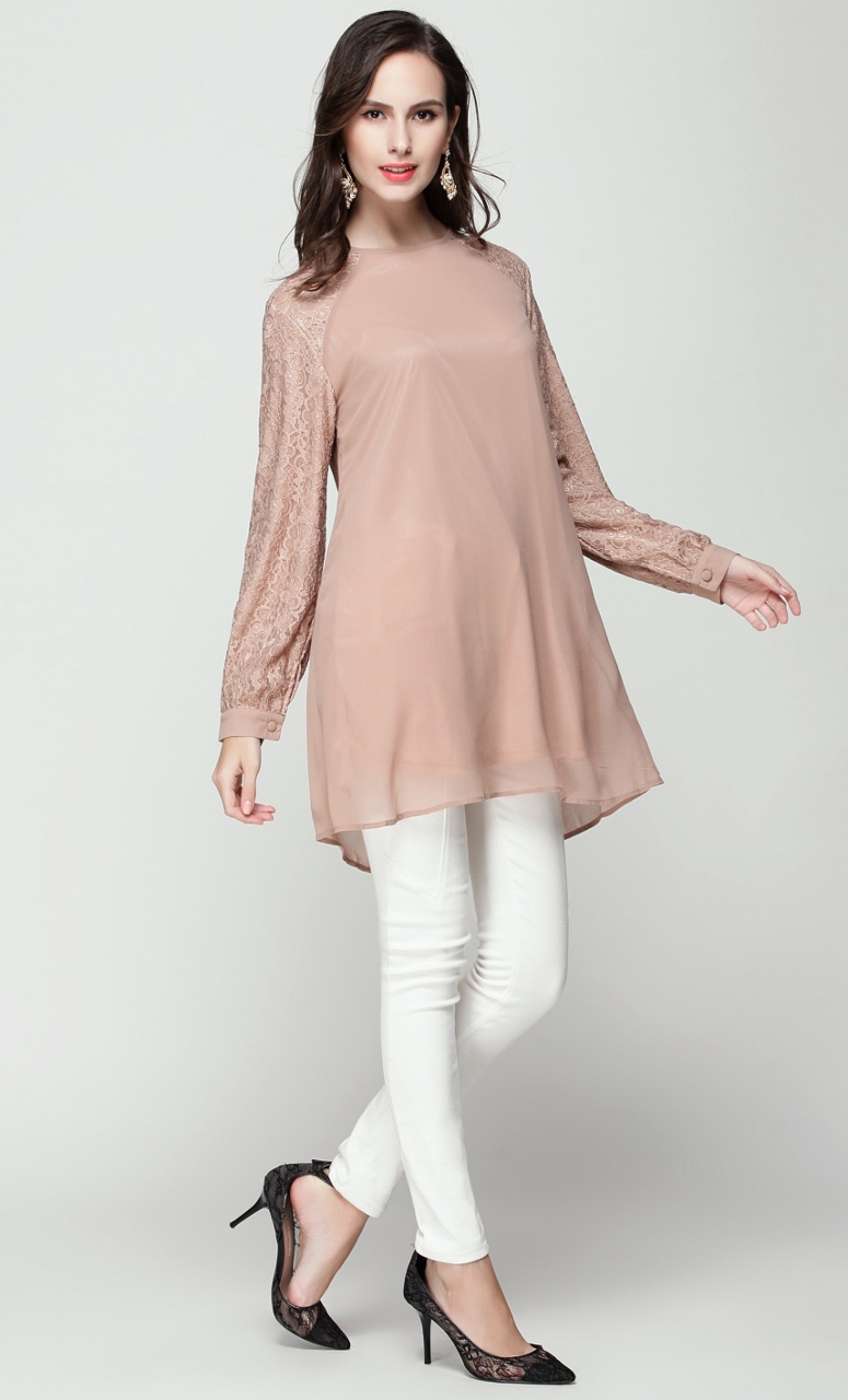 BM71203 WOMEN'S BLOUSE KHAKI