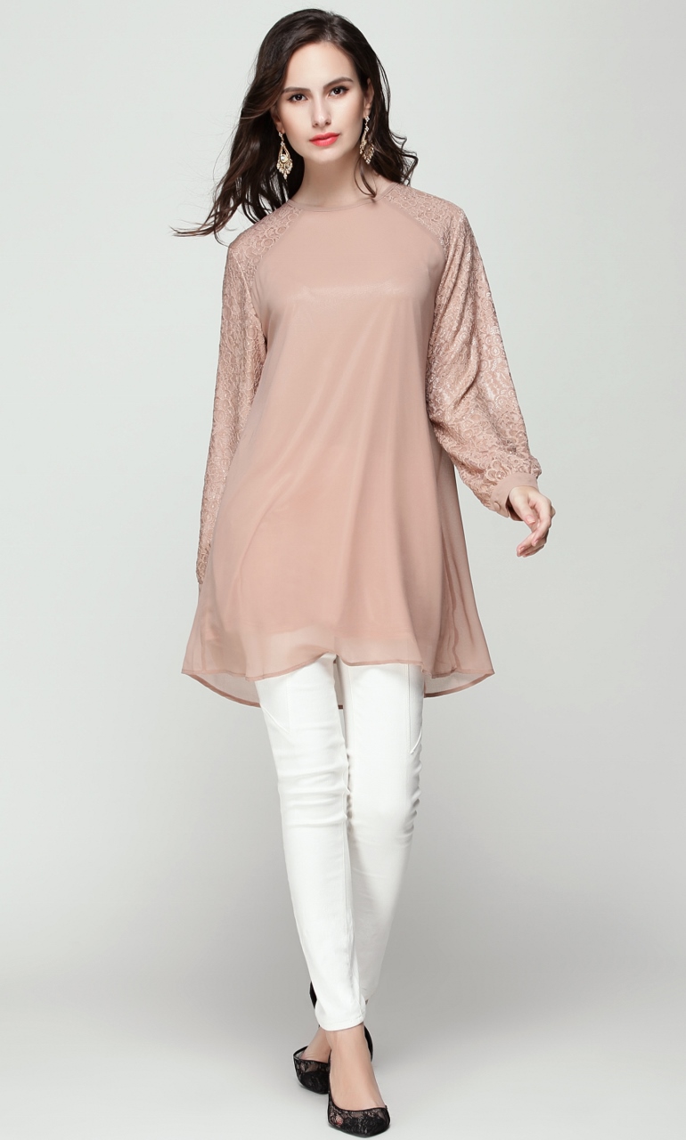 BM71203 WOMEN'S BLOUSE KHAKI