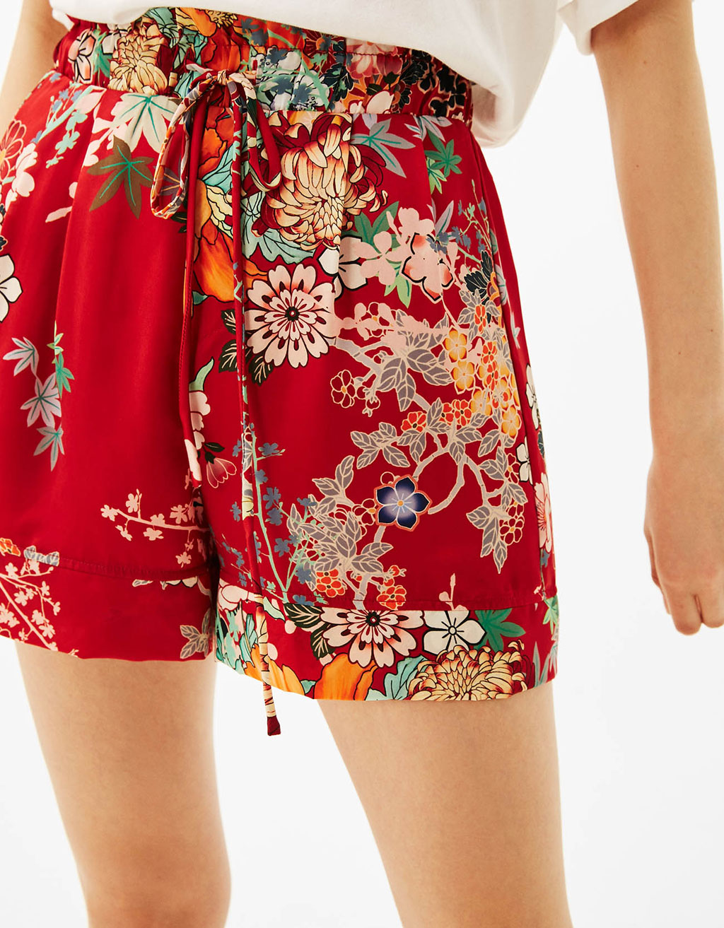 BM71204 FLORAL PANT AS PICTURE
