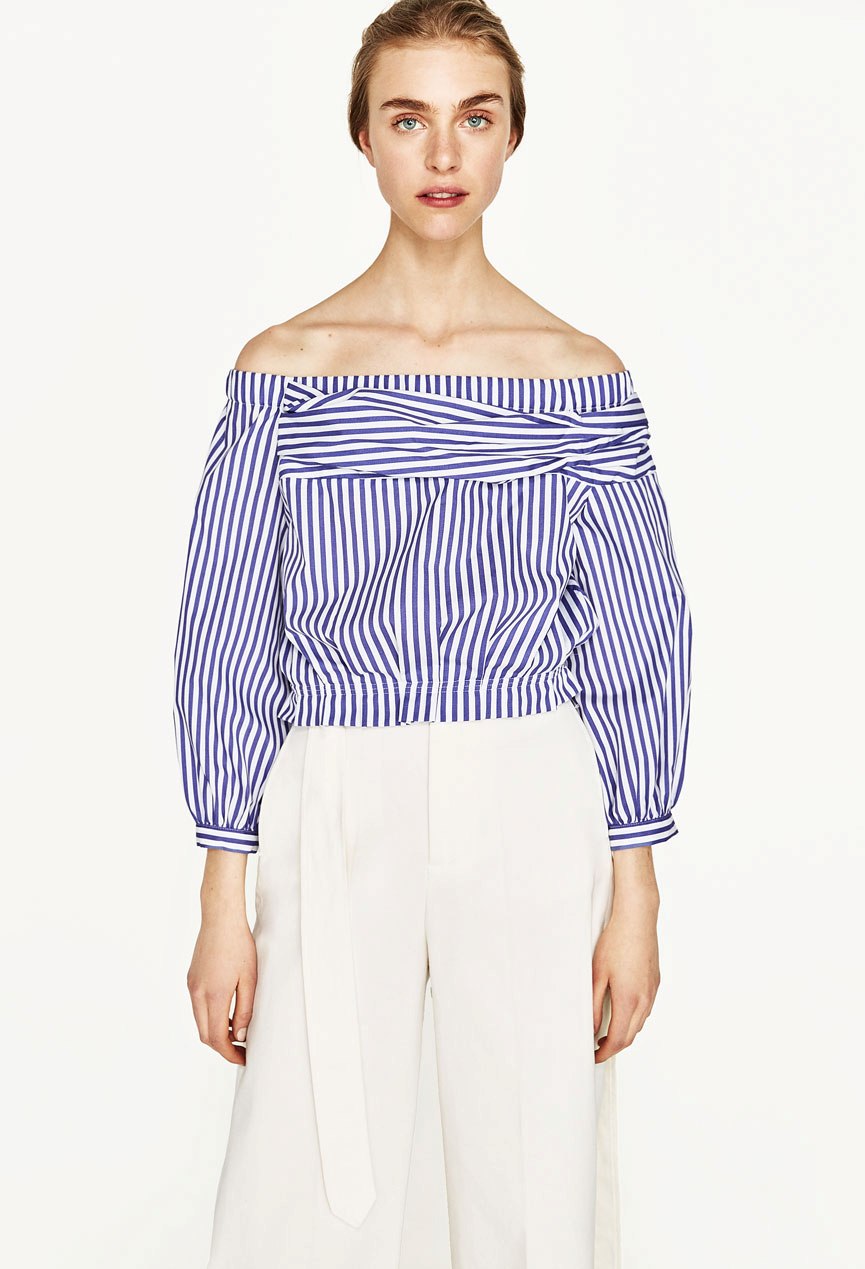 BM71205 OFF SHOULDER TOP AS PICTURE