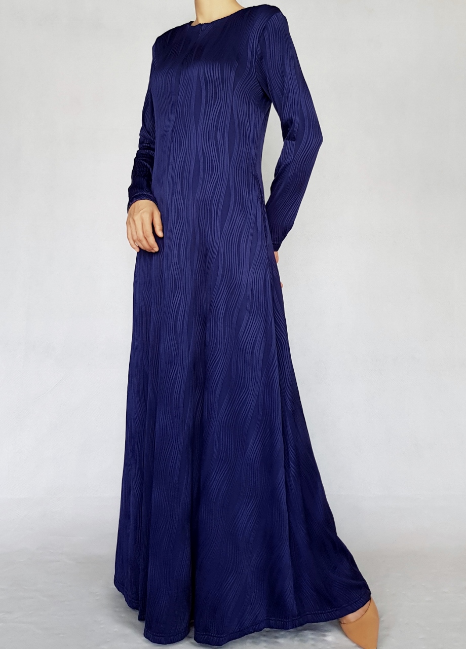 BM71213 STYLISH JUBAH NAVY