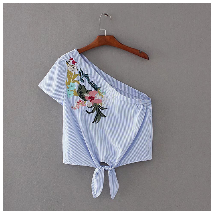BM71216 WOMEN'S KNOT TOP AS PICTURE