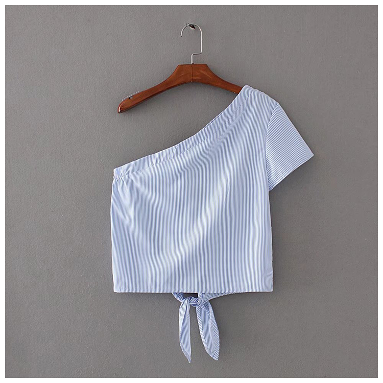 BM71216 WOMEN'S KNOT TOP AS PICTURE