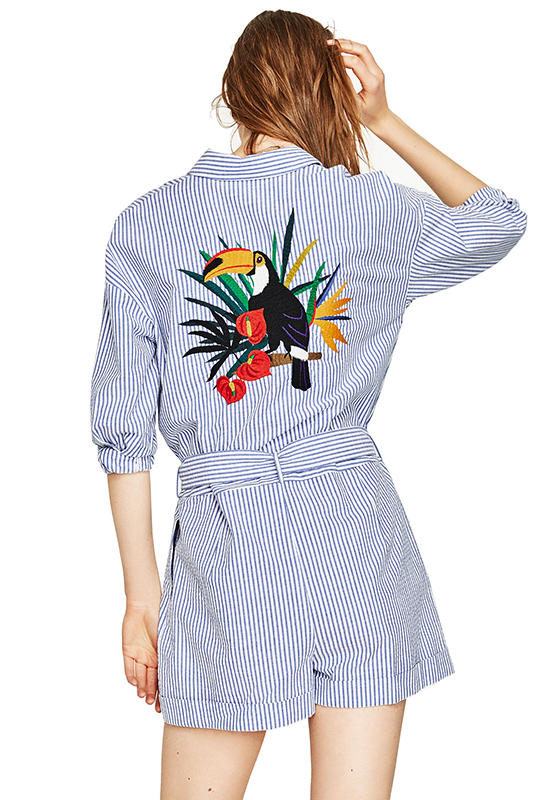BM71218 STRIPED JUMPSUIT AS PICTURE