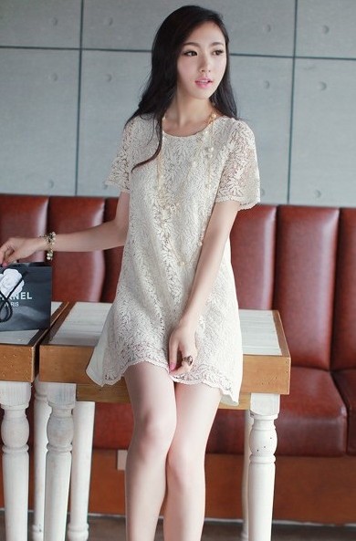 BM71221 CASUAL DRESS ALMOND