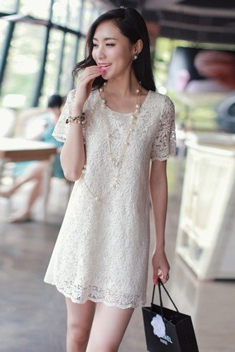 BM71221 CASUAL DRESS ALMOND