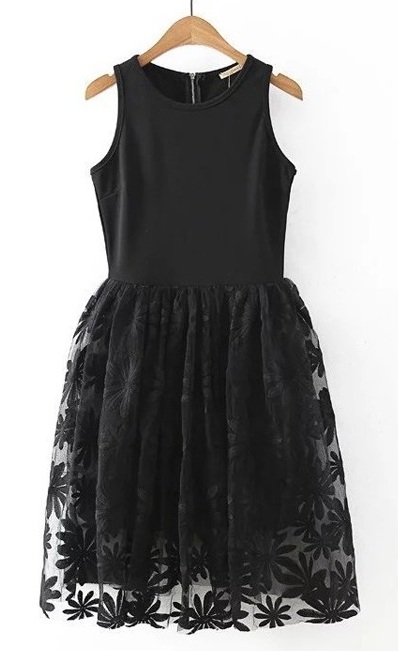 BM71222 EVENING DRESS BLACK