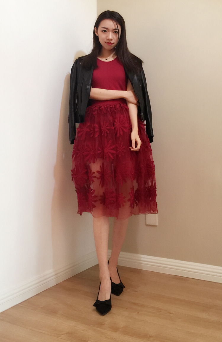 BM71222 EVENING DRESS RED