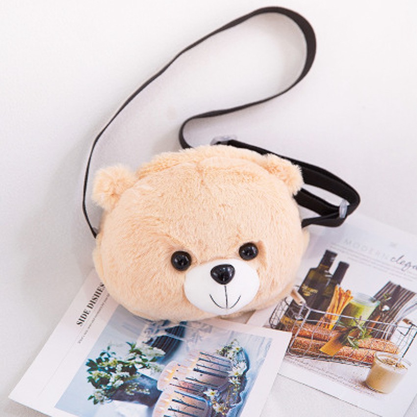 KW80479 CUTE SLING BAG BROWN