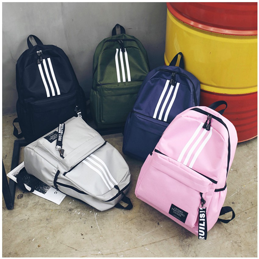 KW80488 CASUAL BACKPACK LIGHT PINK