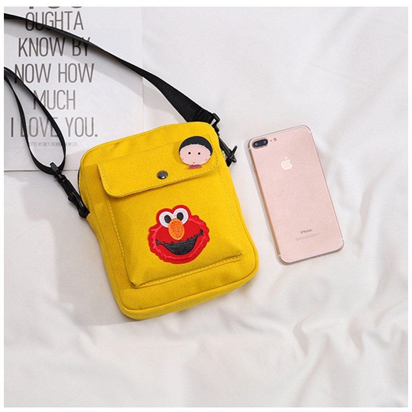 KW80497 CUTE SLING BAG YELLOW