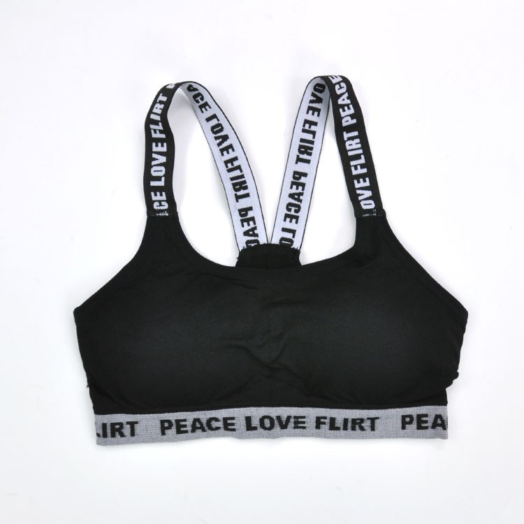 KW80510 WOMEN'S SPORTS BRA BLACK