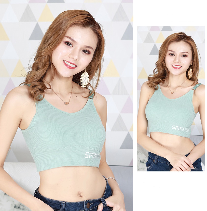 QA-699 BASIC SPORT PADDED BRALETTE MINT