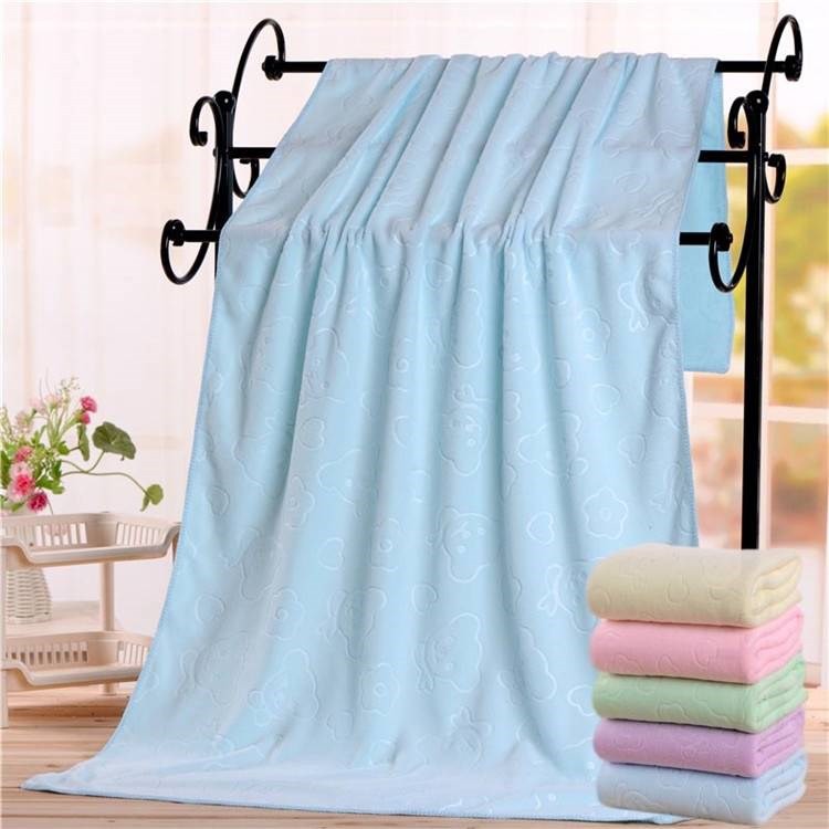 KW80528 SOFT BATH TOWEL BLUE