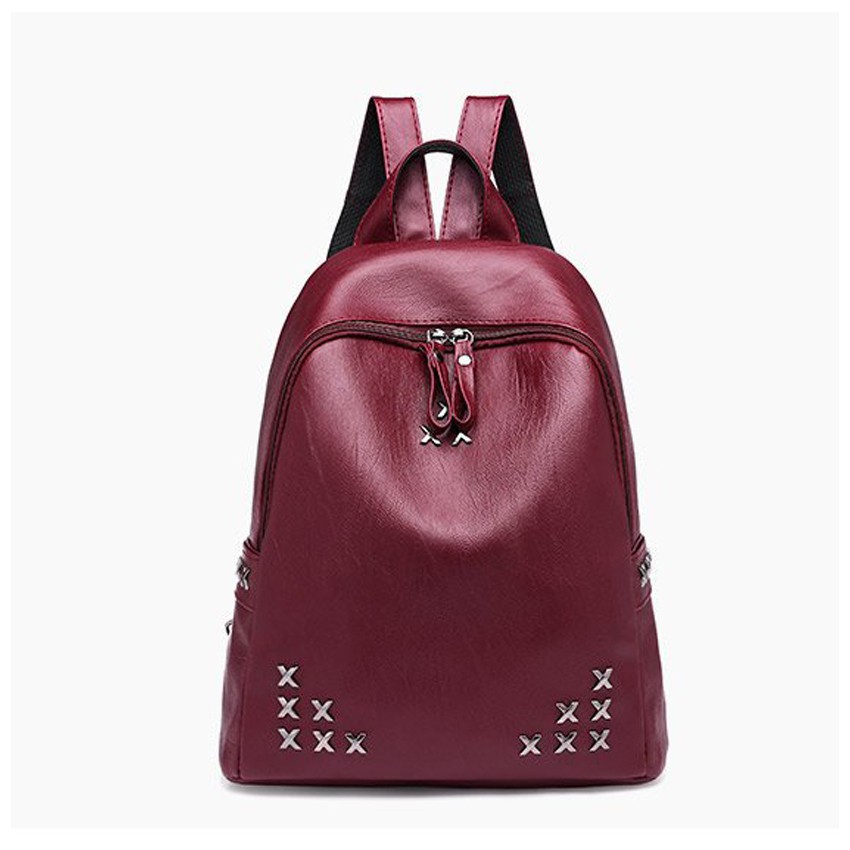 KW80532 TRAVEL BACKPACK WINE RED