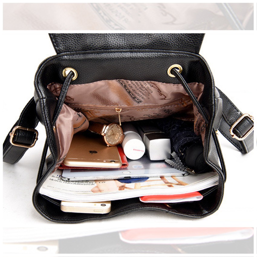 KW80541 STYLISH BACKPACK BLACK