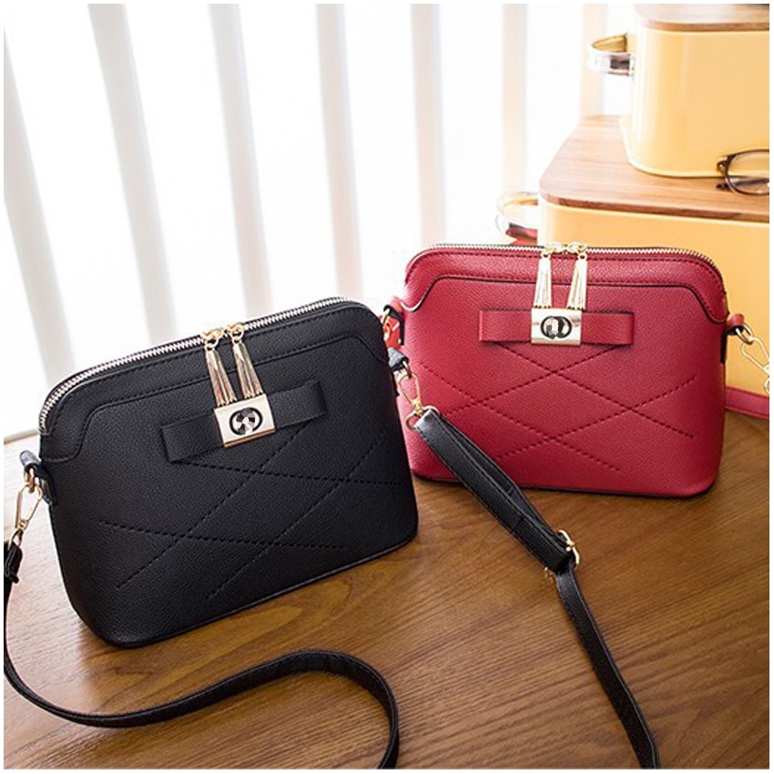 KW80579 WOMEN'S BASIC BAG BLACK