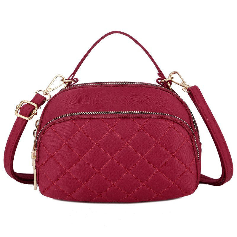 KW80580 KOREAN SLING BAG RED