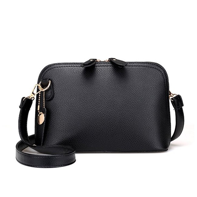 KW80585 WOMEN'S FASHION BAG BLACK