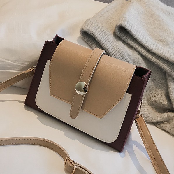 KW80593 SQUARE SLING BAG KHAKI