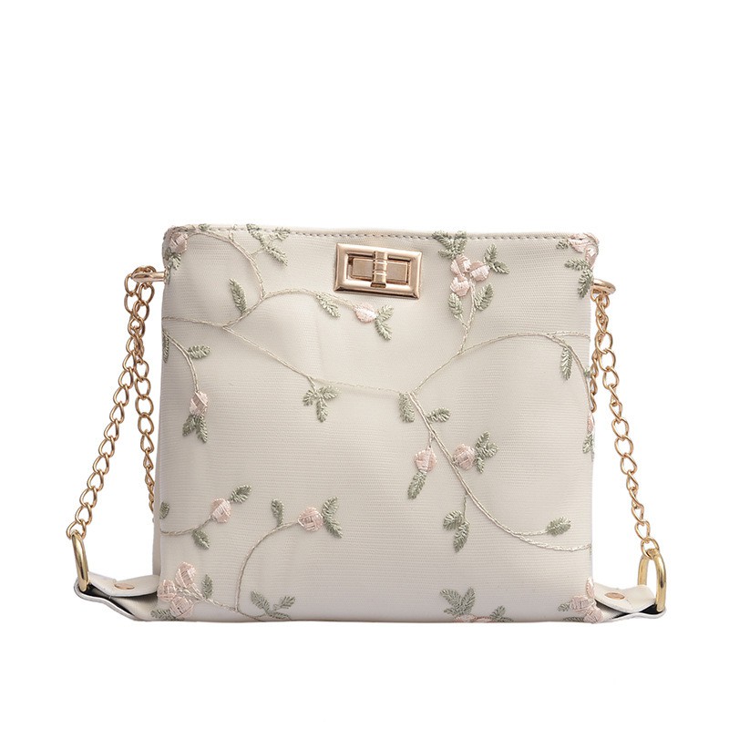 KW80598 CASUAL CROSSBODY BAG WHITE