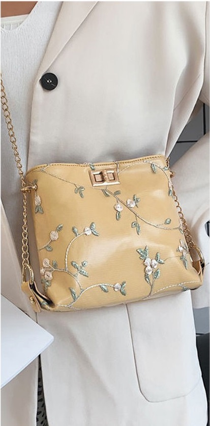 KW80598 CASUAL CROSSBODY BAG YELLOW