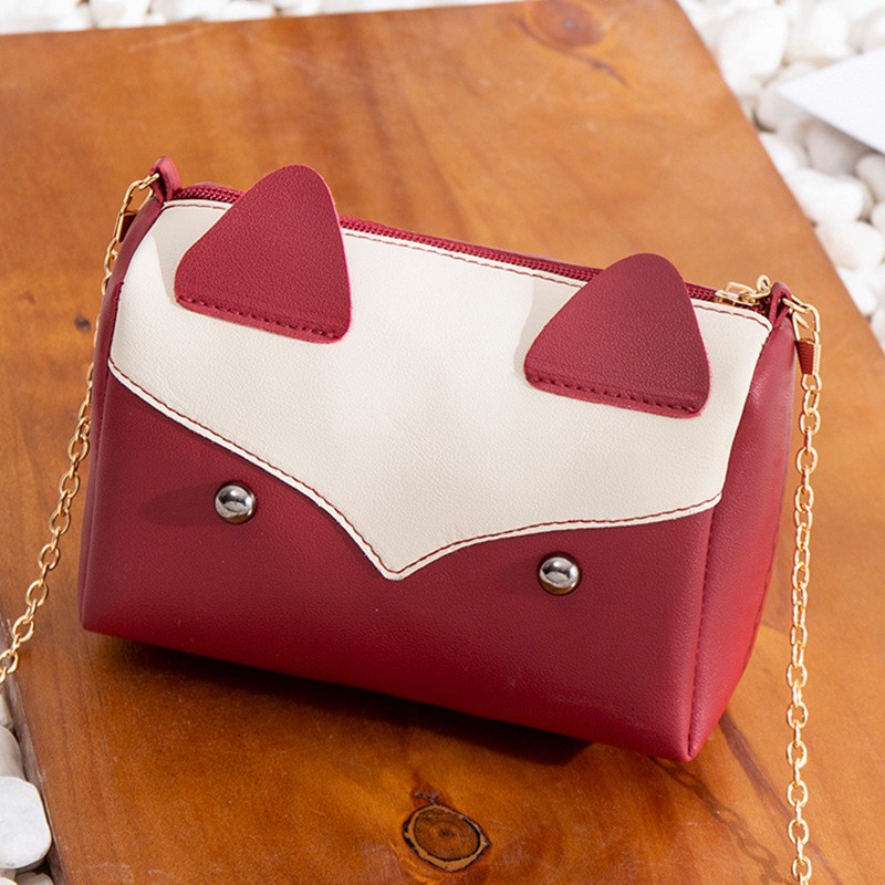 KW80605 CASUAL FOXY BAG WINE RED