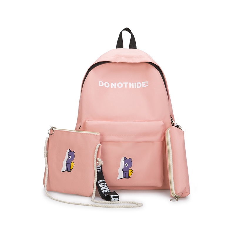 KW80609 3 IN 1 TRAVEL BAG PINK