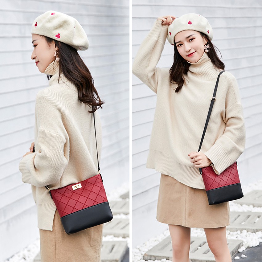 KW80617 WOMEN'S BASIC BAG RED