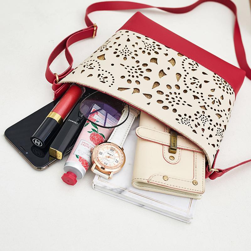 KW80619 CASUAL BAG WINE RED