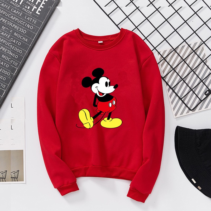 KW80626 MICKEY CARTOON SHIRT RED