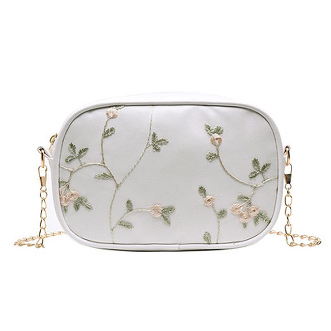 KW80641 CASUAL PAJATI SLING BAG WHITE