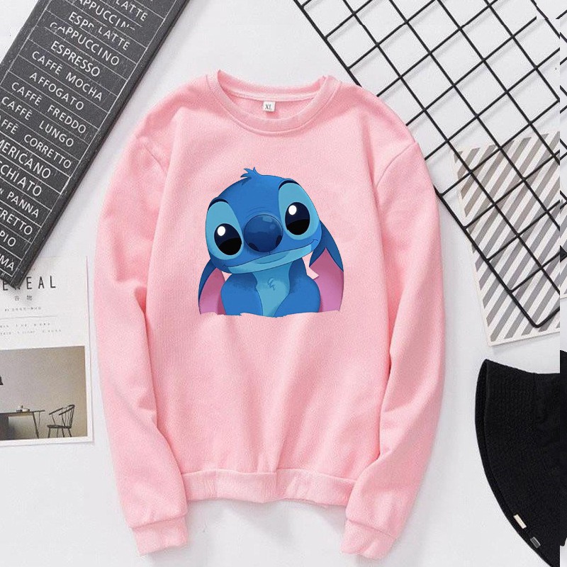 KW80649 CUTE STITCH SHIRT PINK