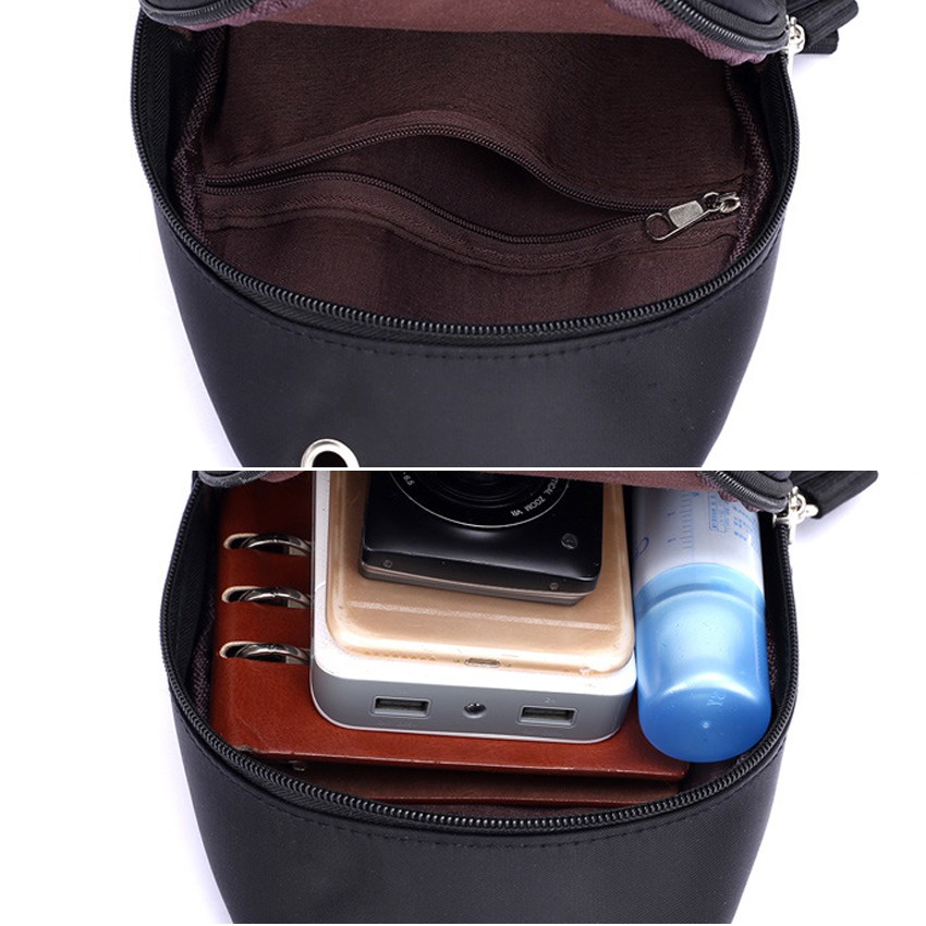 KW80665 MEN CHEST BAG BLACK