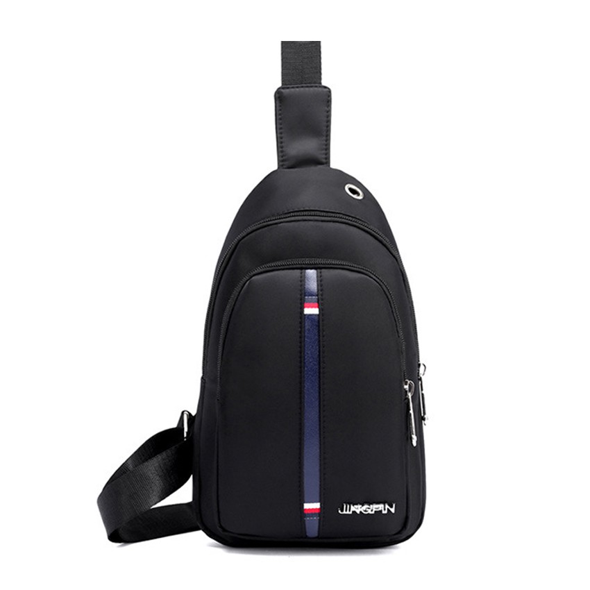 KW80665 MEN CHEST BAG BLACK