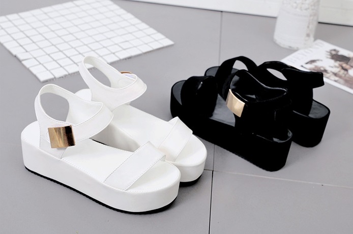 QA-720 TRENDY SHOES WHITE