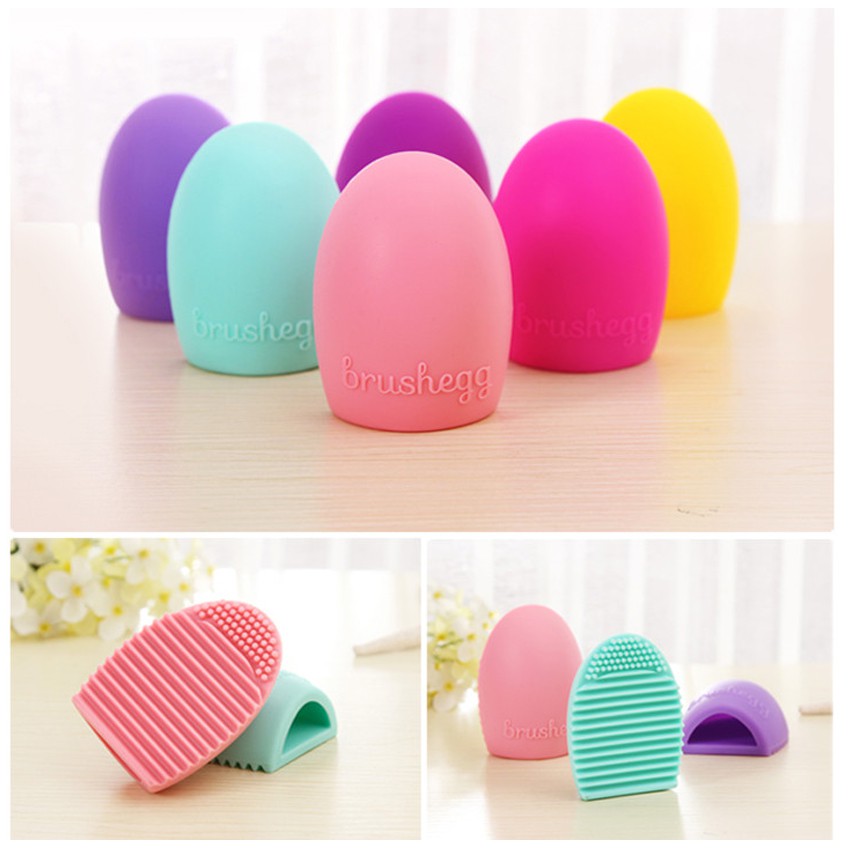 KW80686 BRUSH EGG CLEANING MAKEUP TOOL