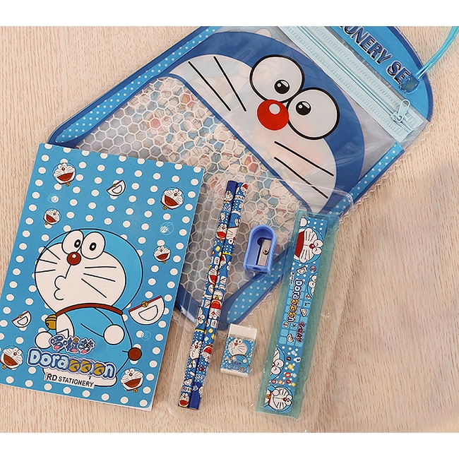 KW80702 STATIONERY SET BAG DORAEMON