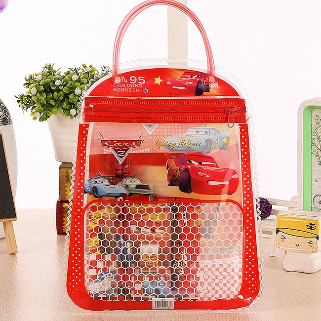 KW80702 STATIONERY SET BAG CAR